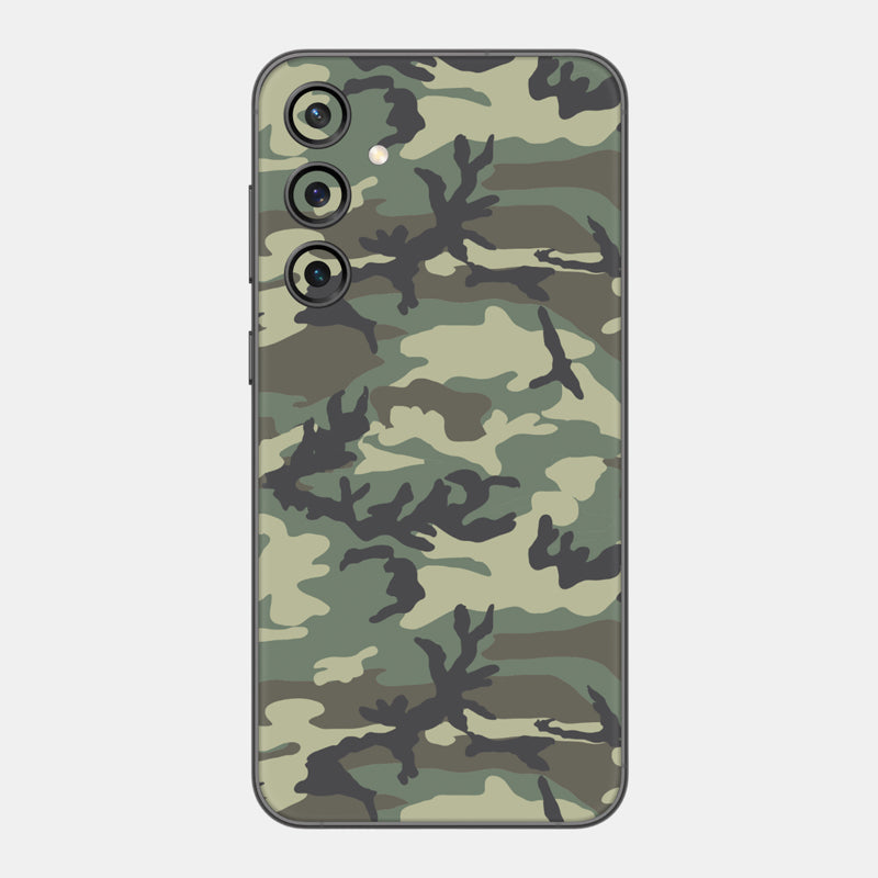 Forest Camo Glass Back