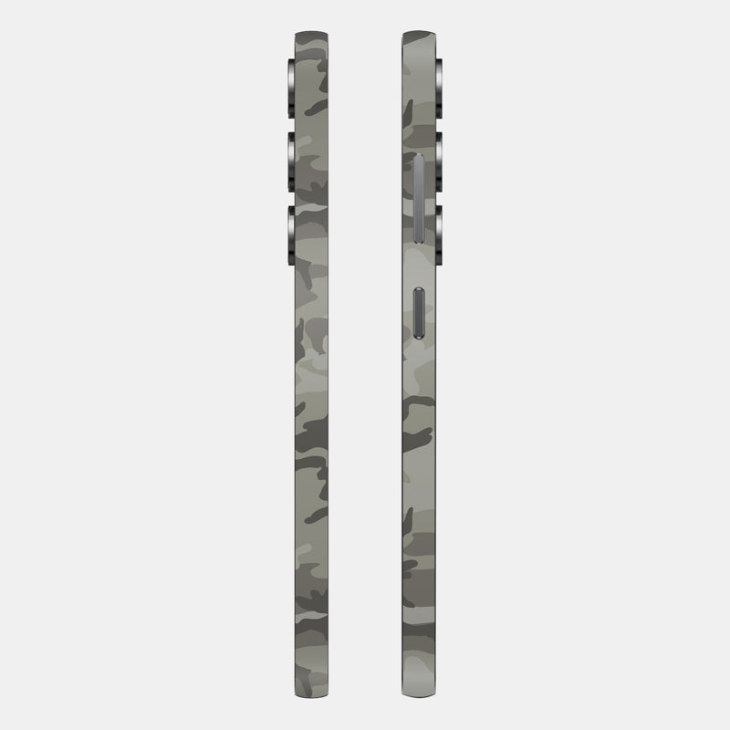 Dessert Camo Glass Back