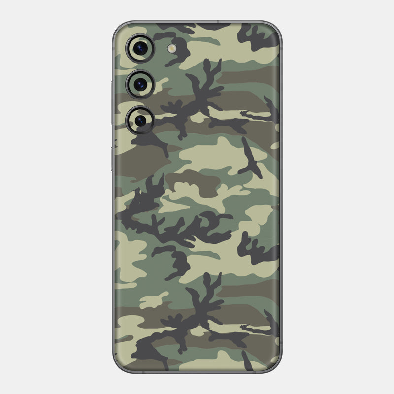 Forest Camo Glass Back