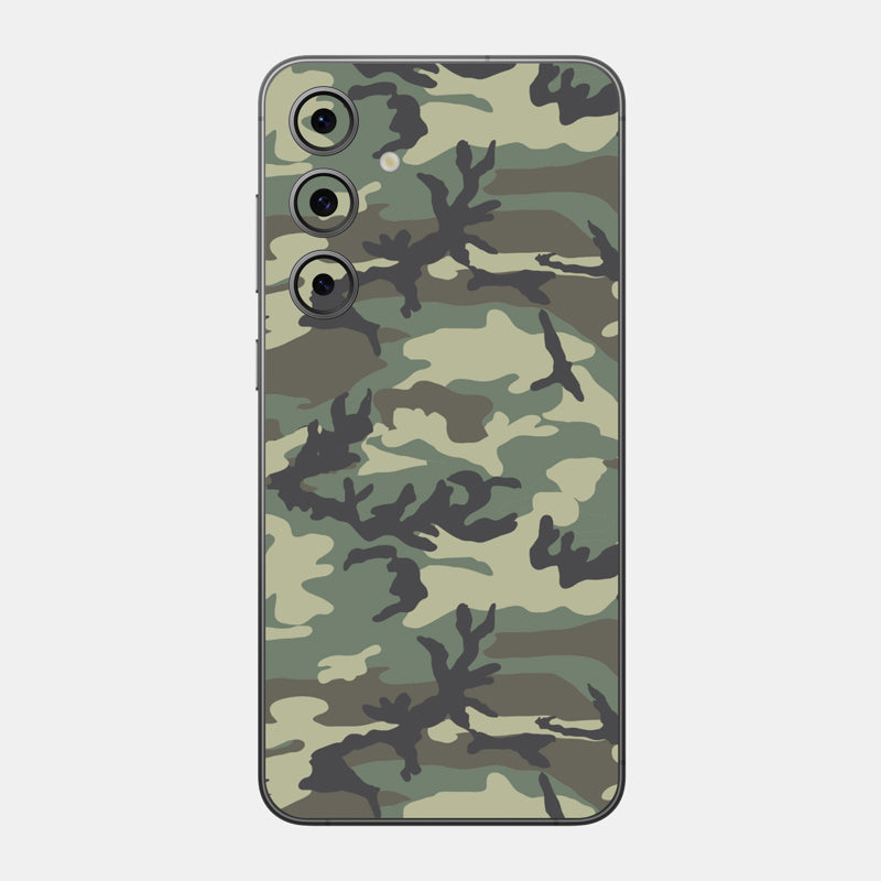 Forest Camo Glass Back