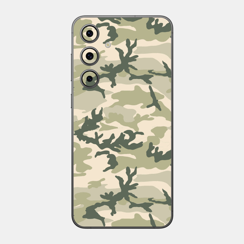 Military Camo Glass Back