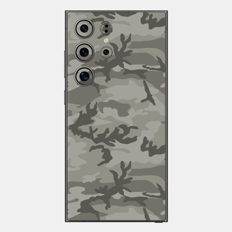 Dessert Camo Glass Back
