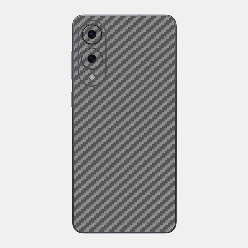 Carbon Fibre Grey Glass Back