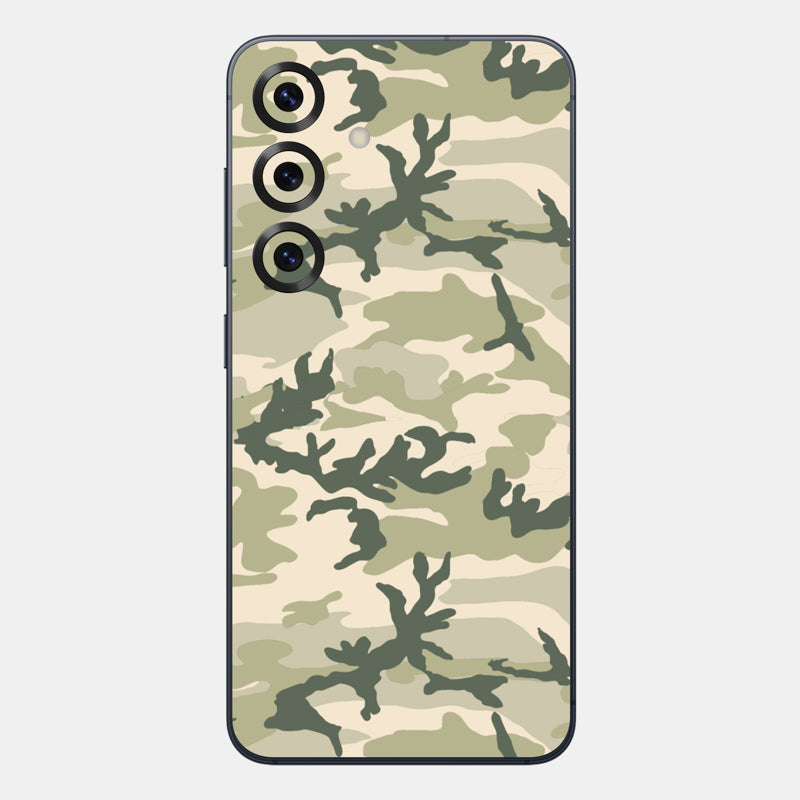 Military Camo Glass Back