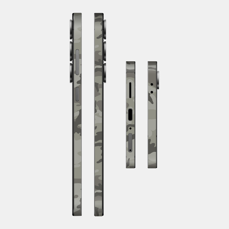 Dessert Camo Glass Back