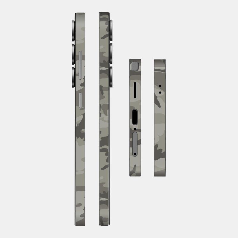 Dessert Camo Glass Back