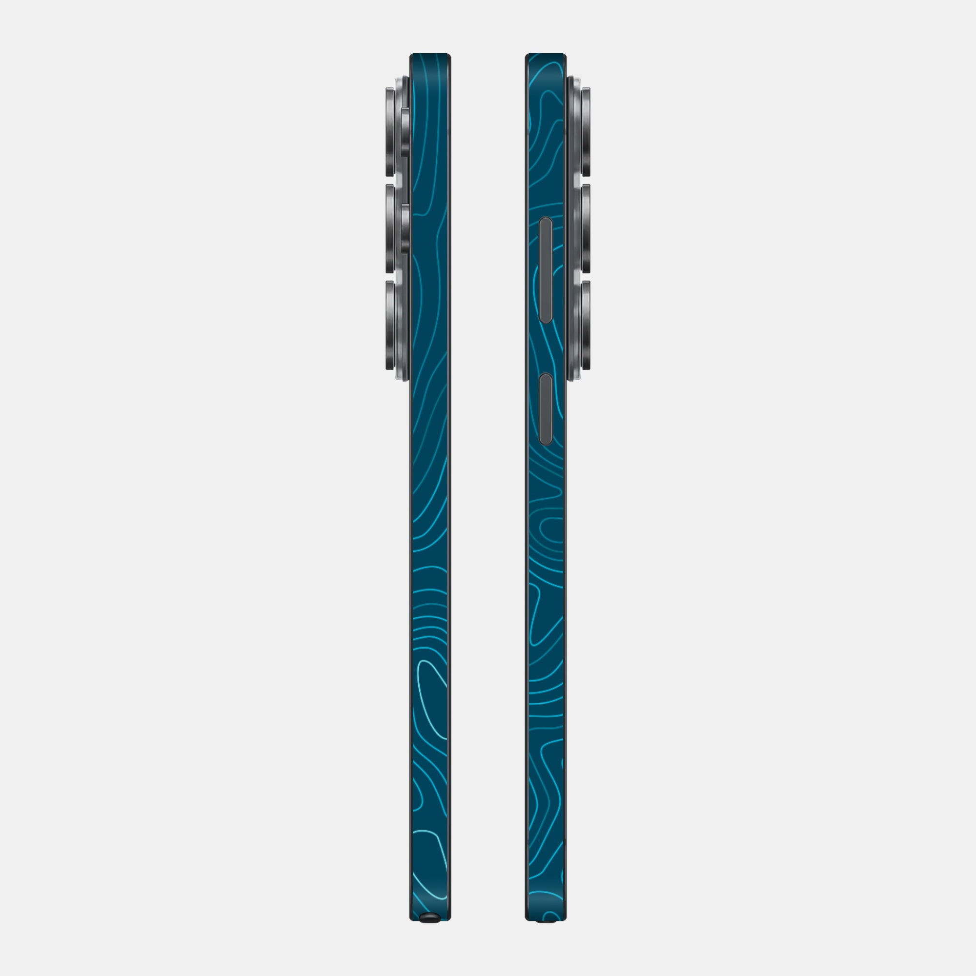 Aqua Glass Back