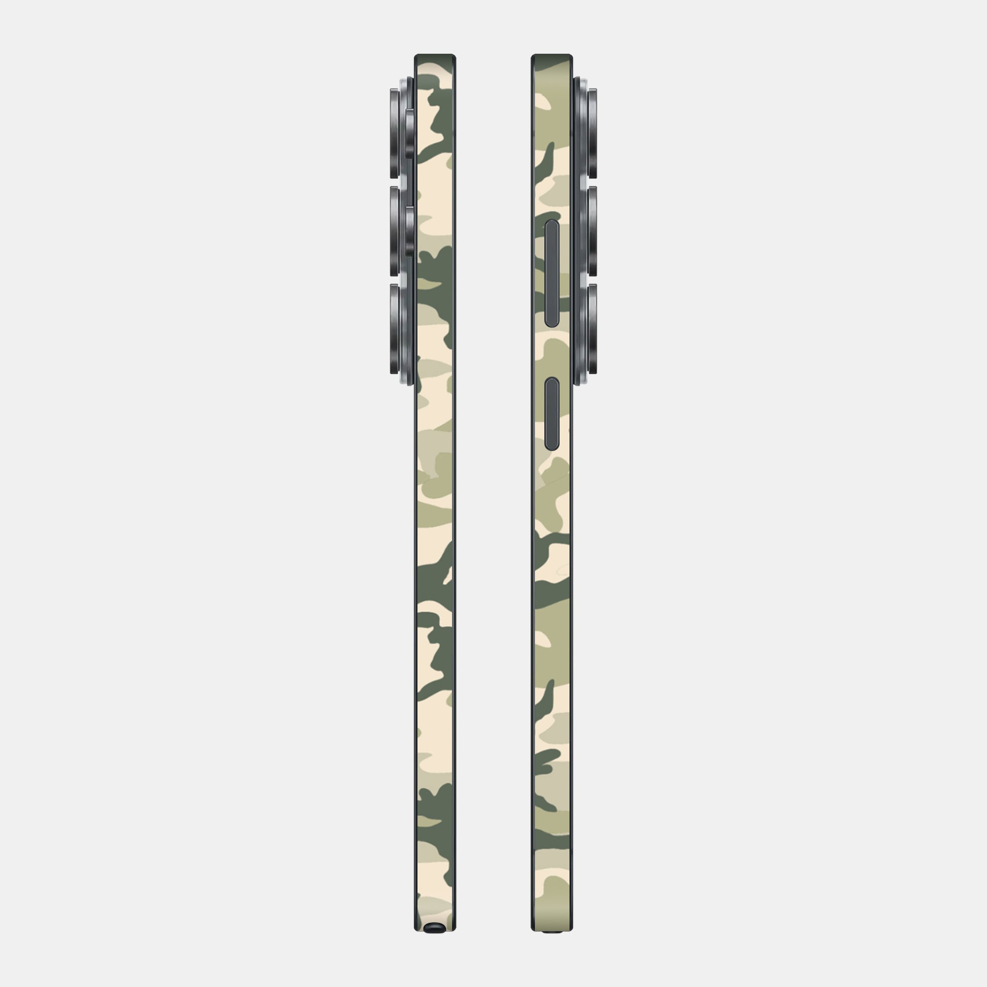 Military Camo Glass Back