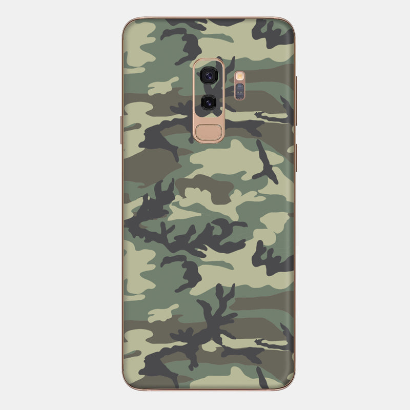 Forest Camo Glass Back