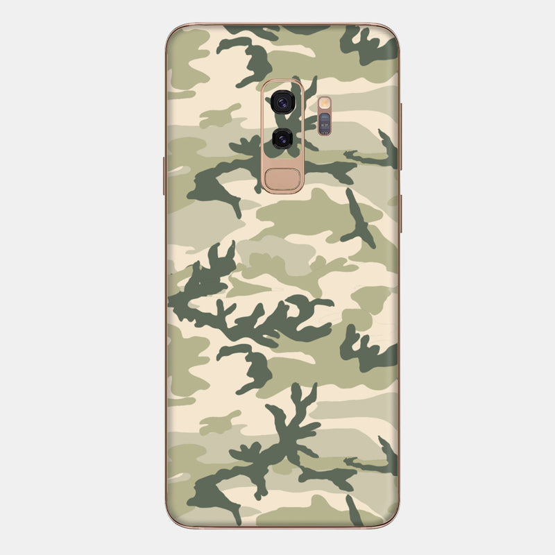 Military Camo Glass Back
