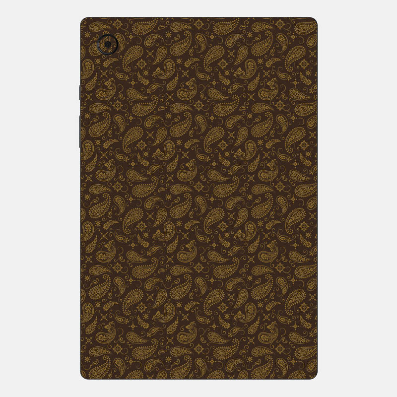 Brown Paisley Full Body