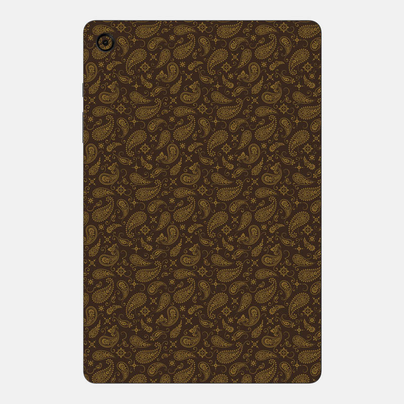 Brown Paisley Full Body