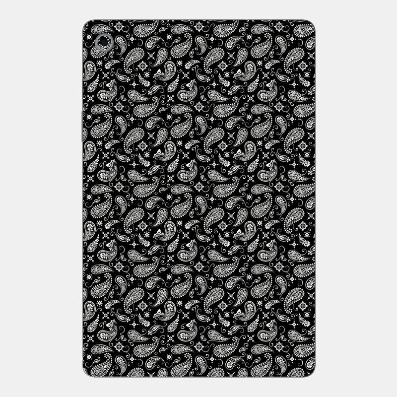 Black Paisley Full Body