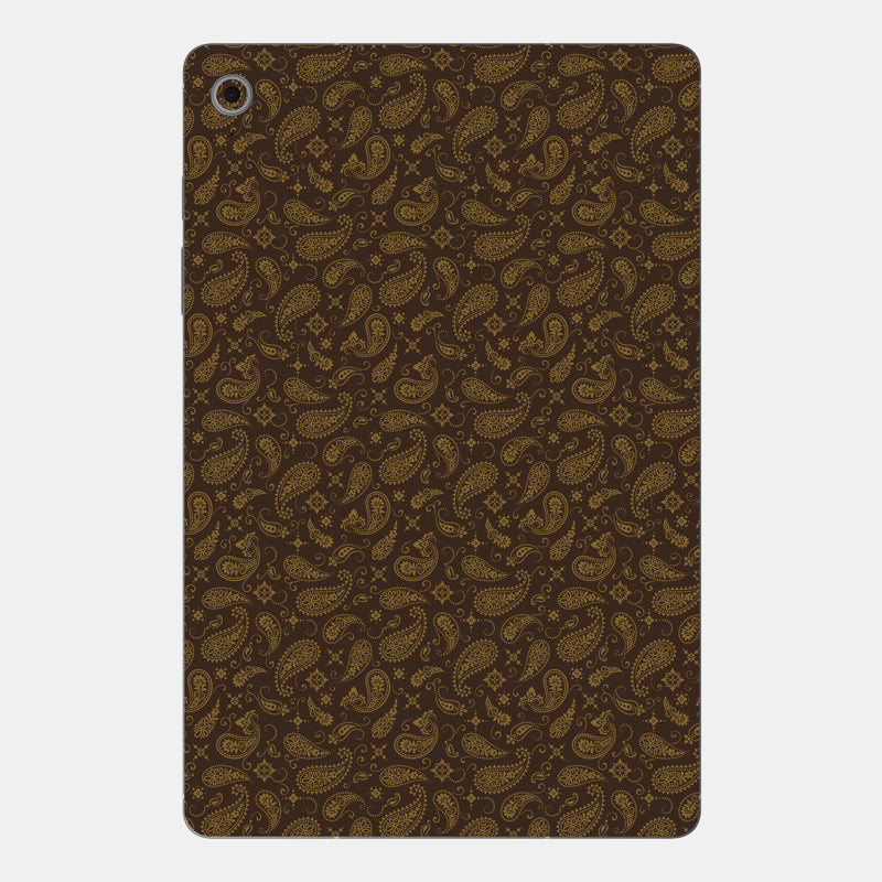 Brown Paisley Full Body