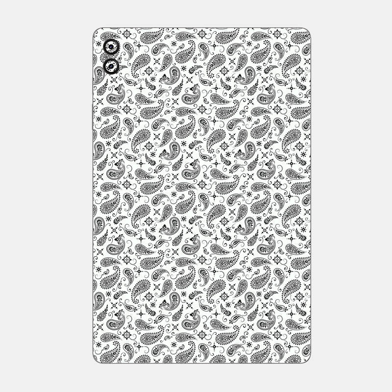 White Paisley Full Body