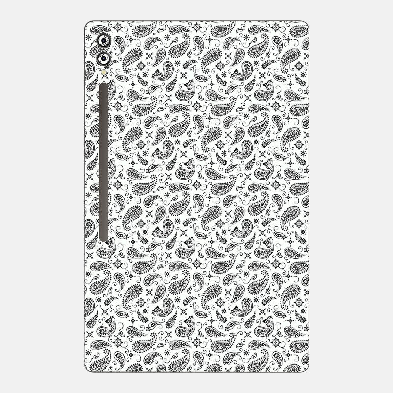 White Paisley Full Body
