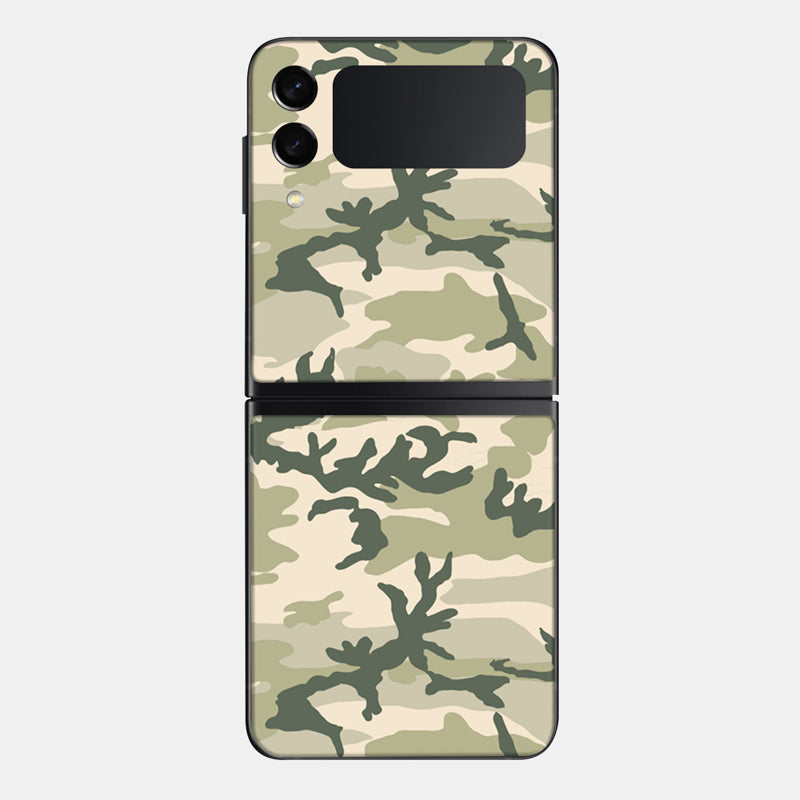 Military Camo Glass Back