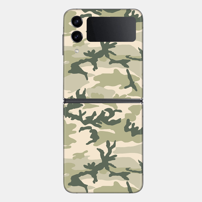 Military Camo Glass Back