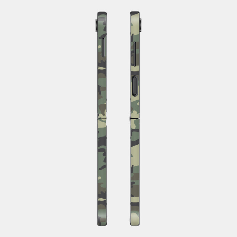 Forest Camo Glass Back