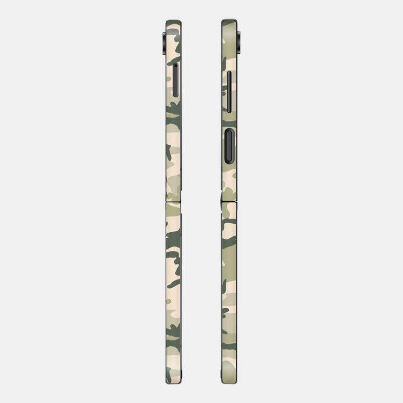 Military Camo Glass Back