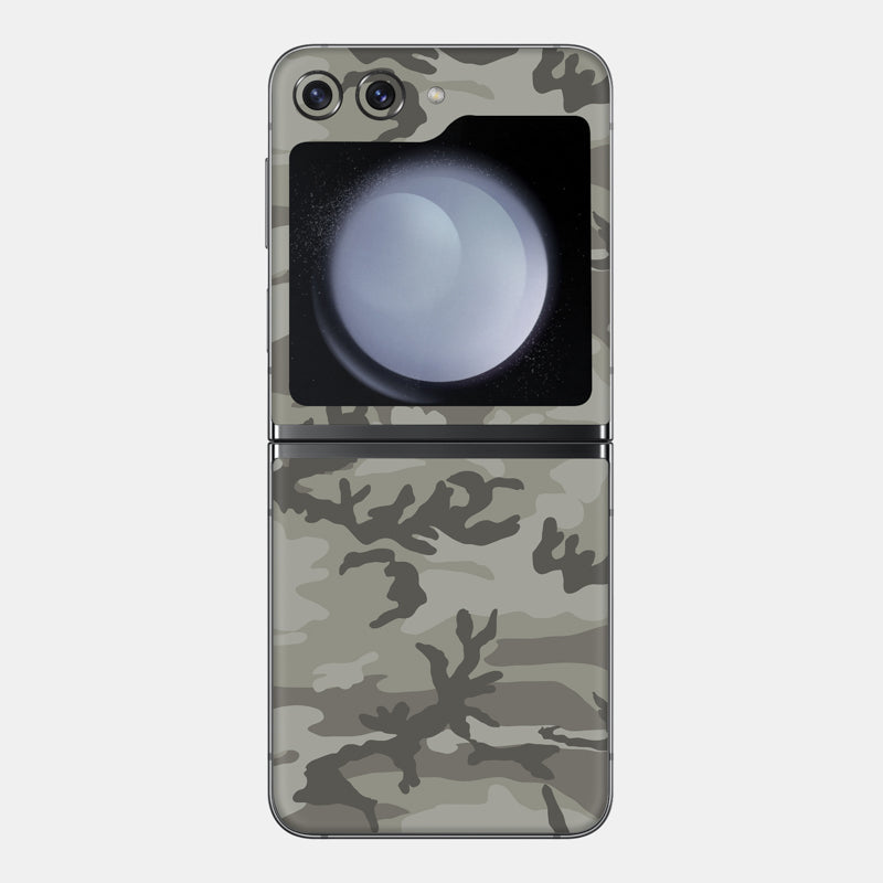 Dessert Camo Glass Back