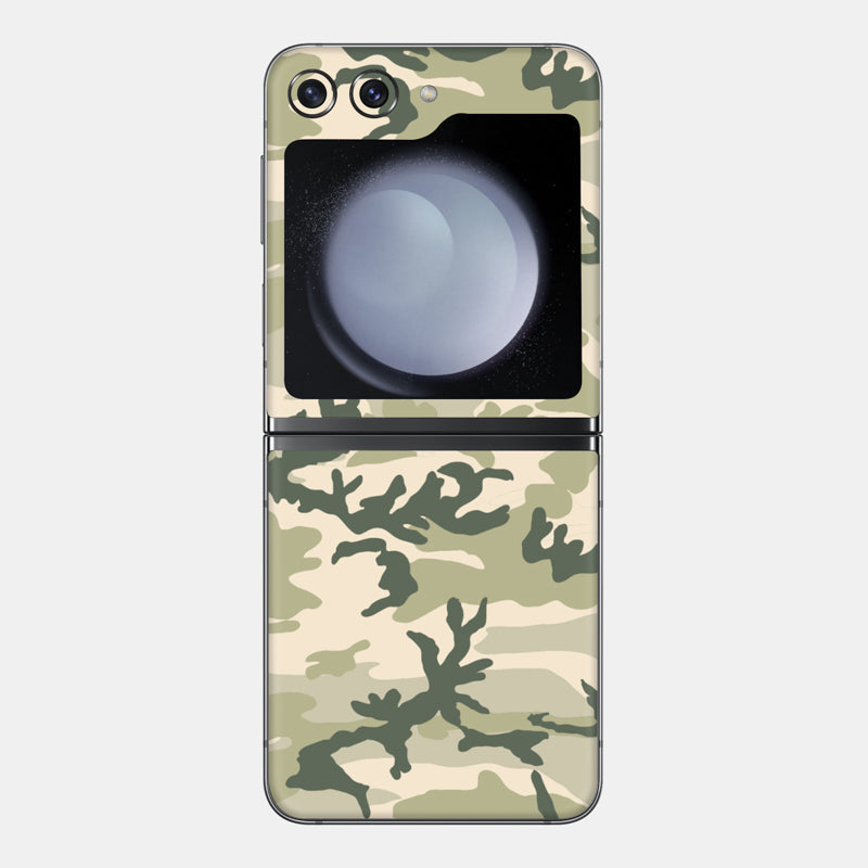 Military Camo Glass Back