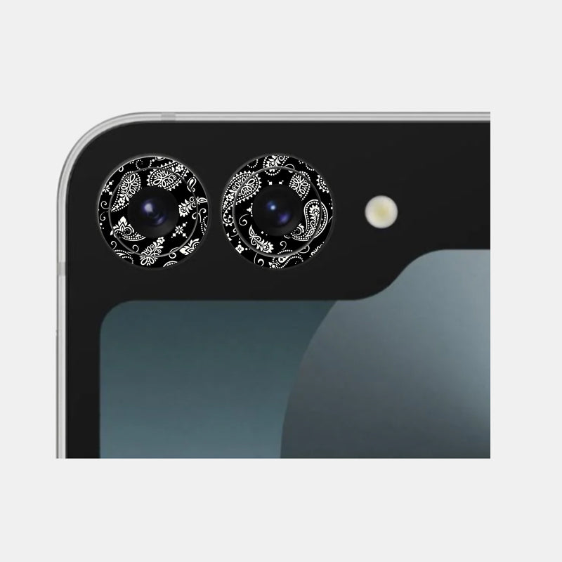 Black Paisley Pack of 2