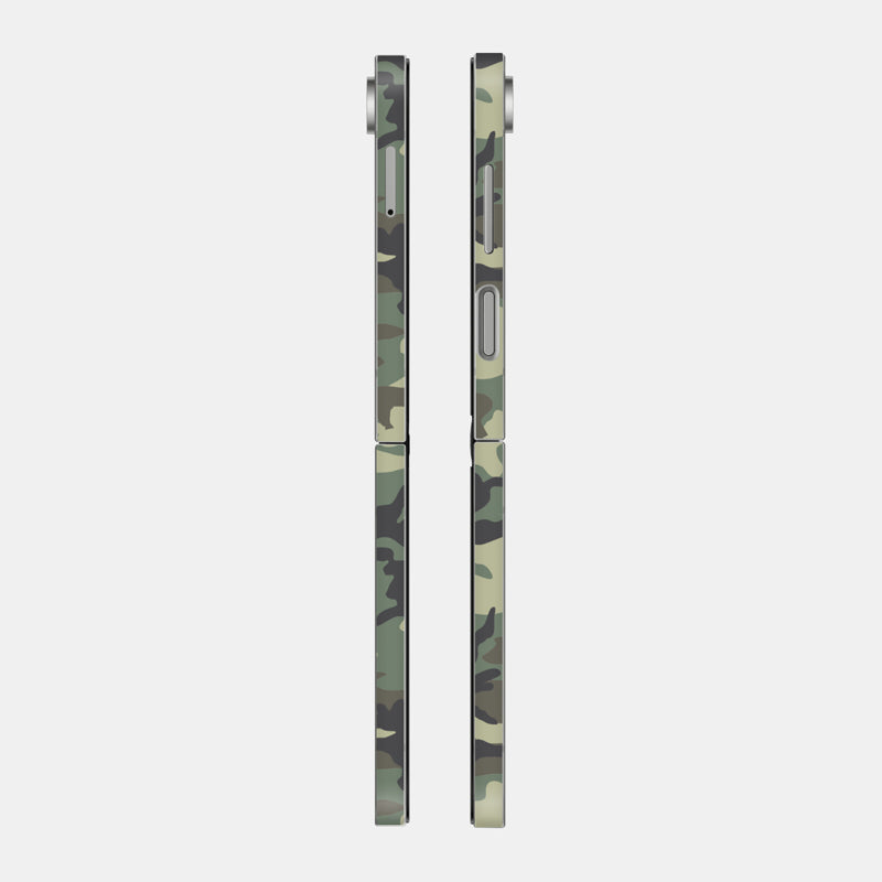 Forest Camo Glass Back