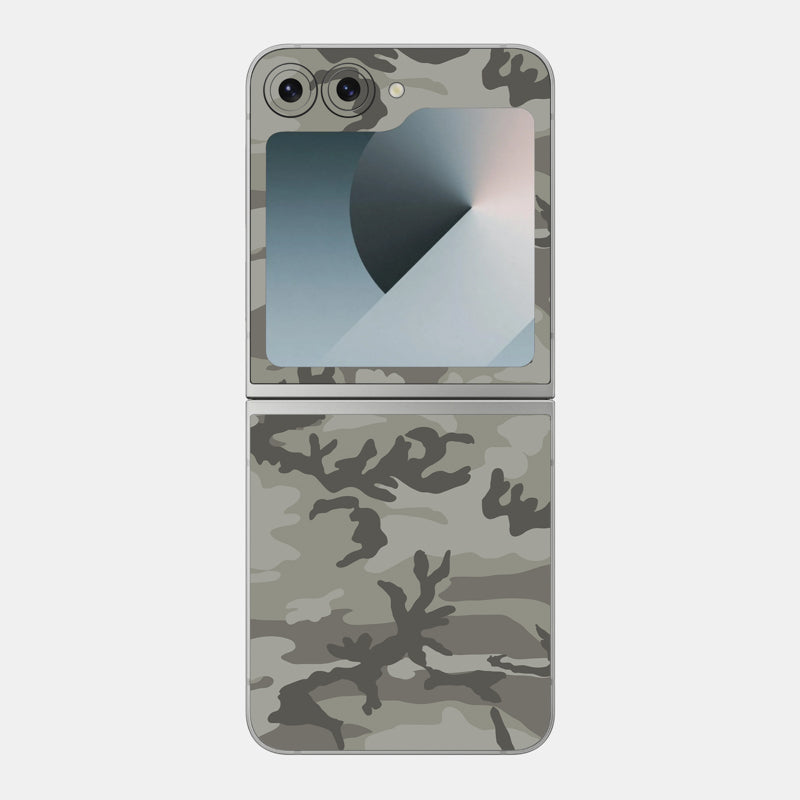 Dessert Camo Glass Back