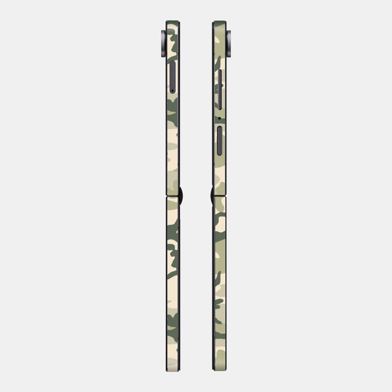 Military Camo Glass Back