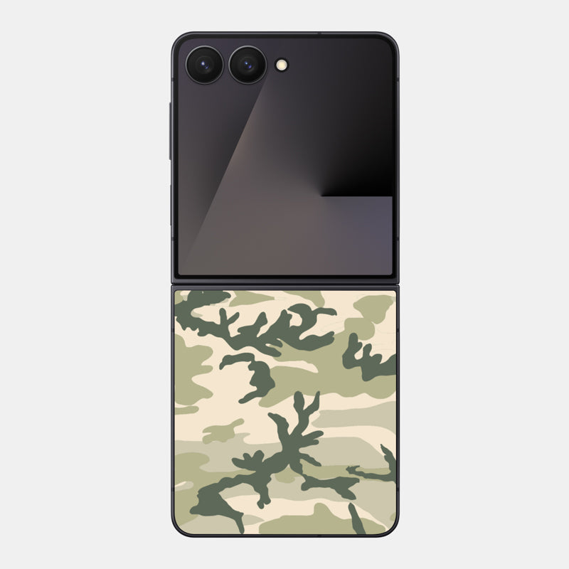 Military Camo Glass Back