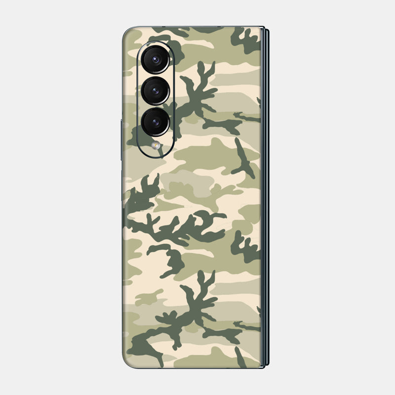 Military Camo Full Back