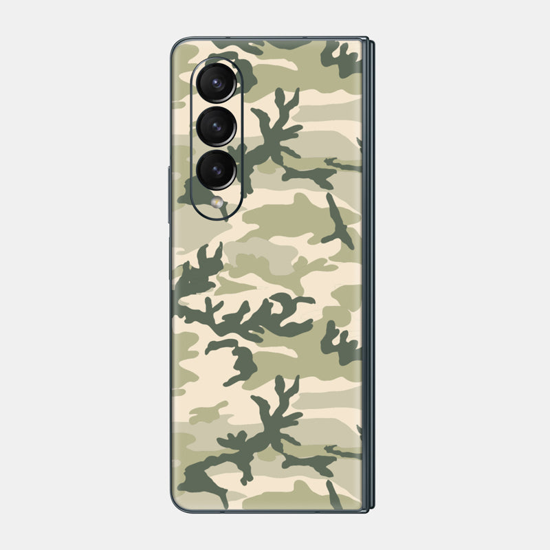 Military Camo Glass Back