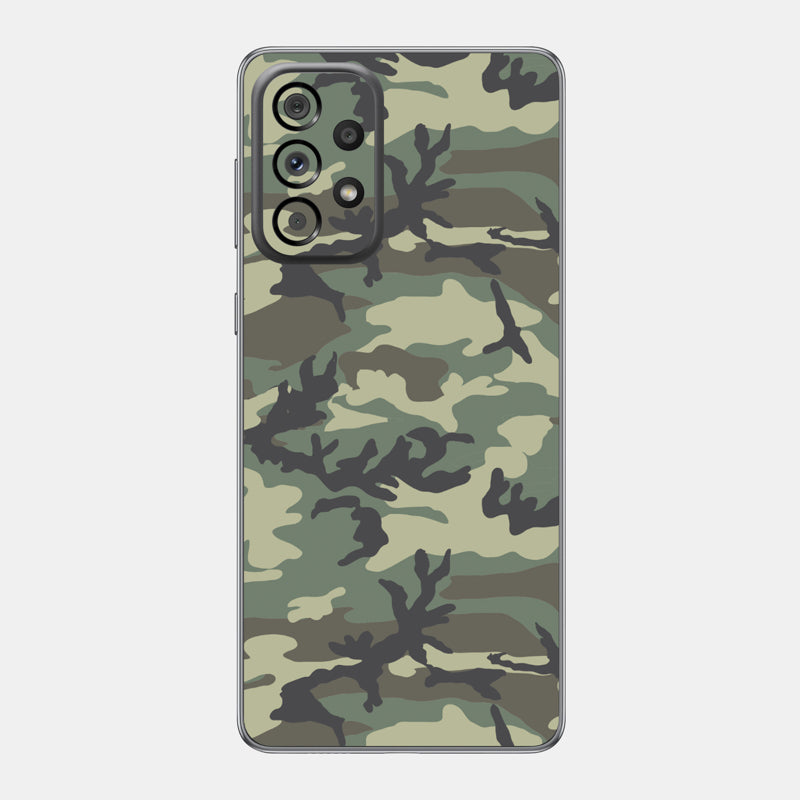 Forest Camo Glass Back
