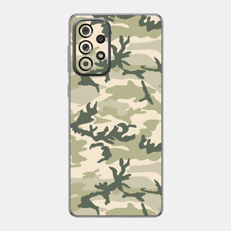 Military Camo Glass Back