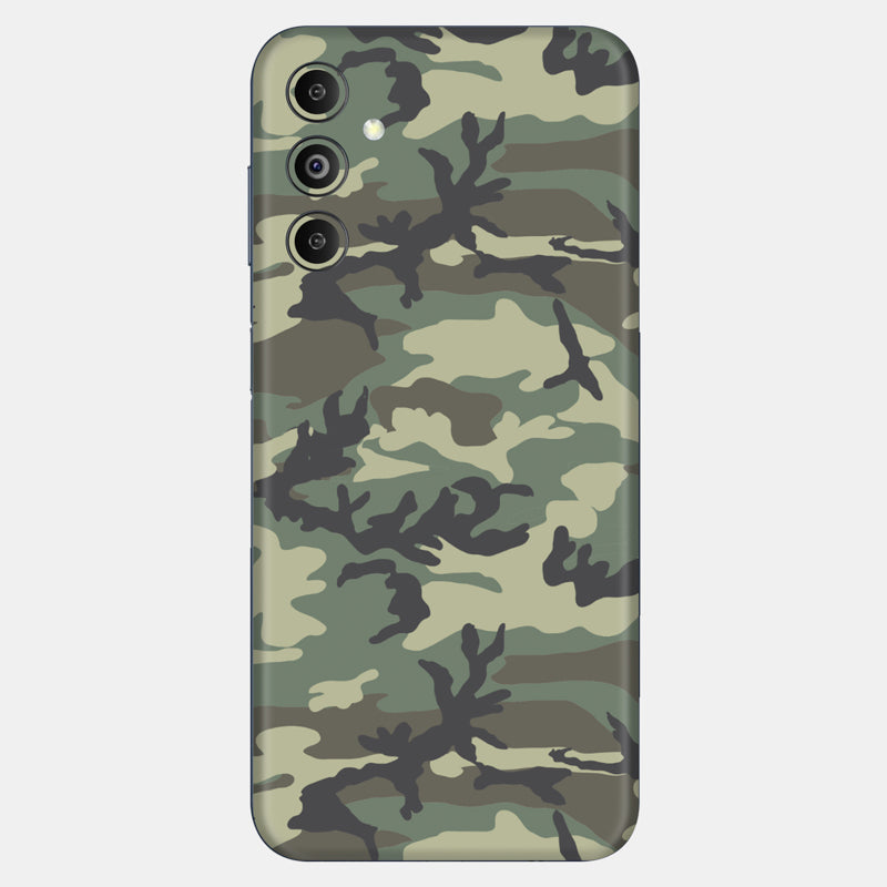 Forest Camo Glass Back