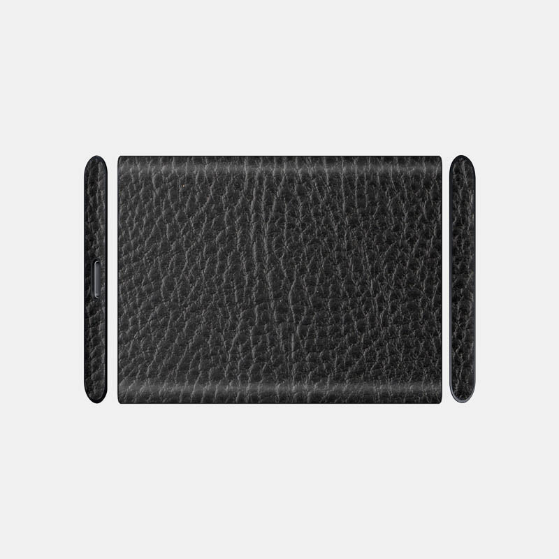 Samsung T5 SSD Black Leather Skins & Wraps
