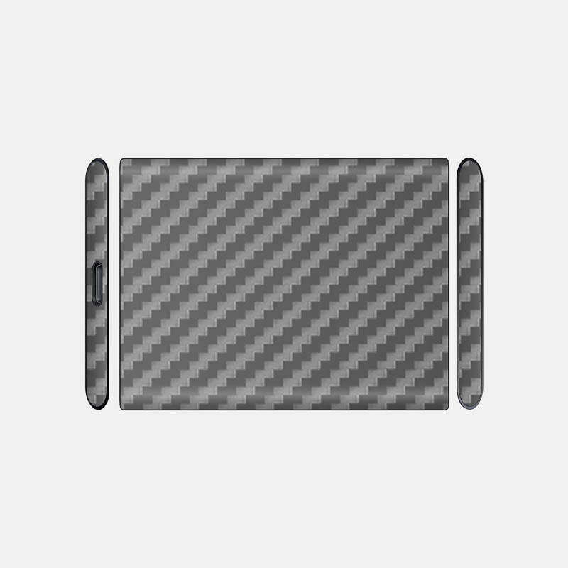Samsung T5 SSD Carbon Fibre Grey Skins & Wraps