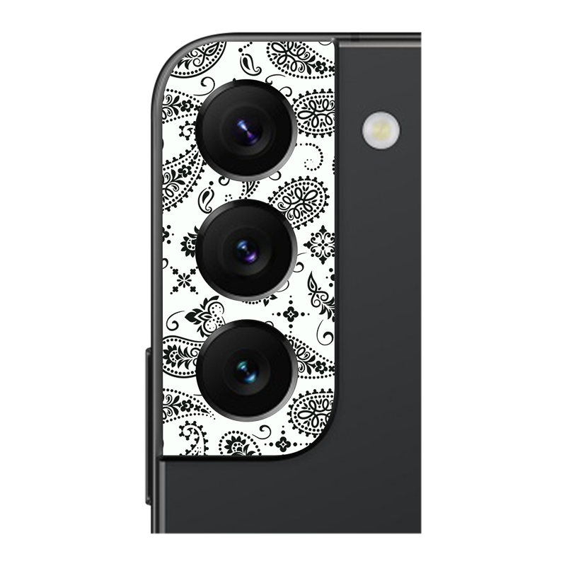 White Paisley Pack of 2