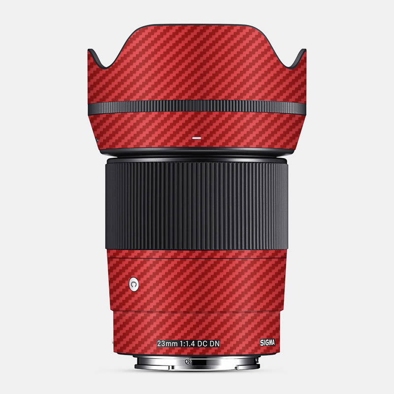 Carbon Fibre Red Full Body