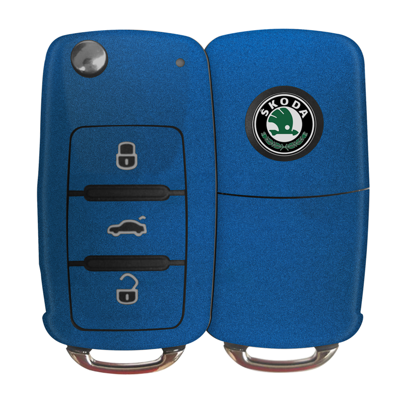 Satin Celestial Blue Key-1