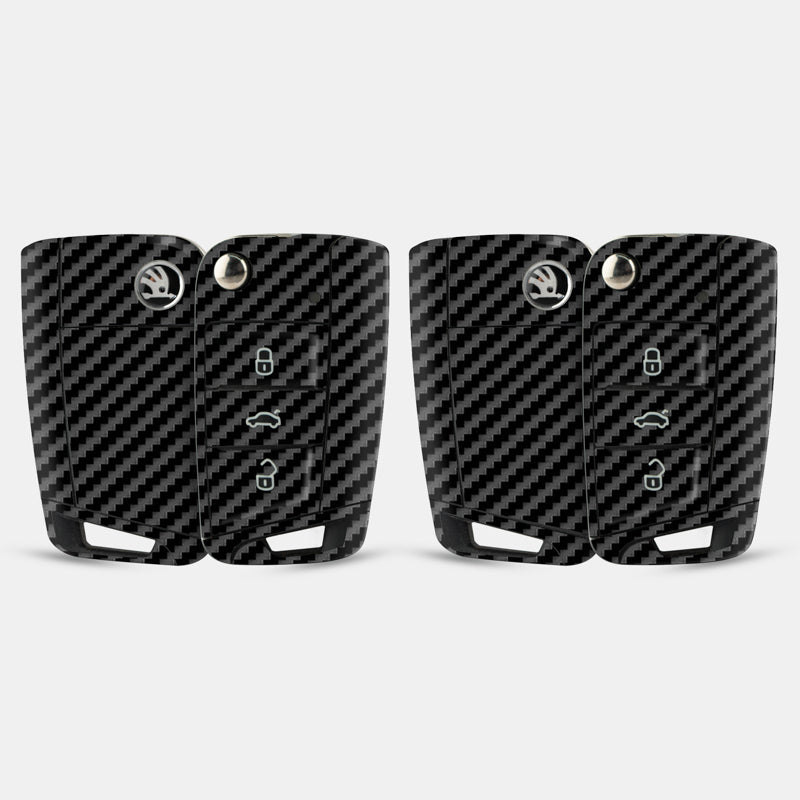 Carbon Fibre Black Key-1 + Key-2