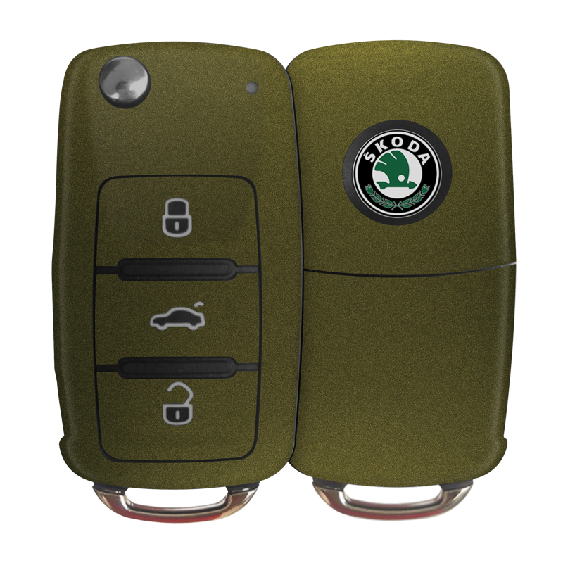 Satin Golden Black Key-1