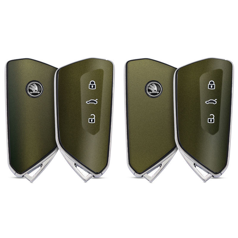 Satin Golden Black Key-1 + Key-2