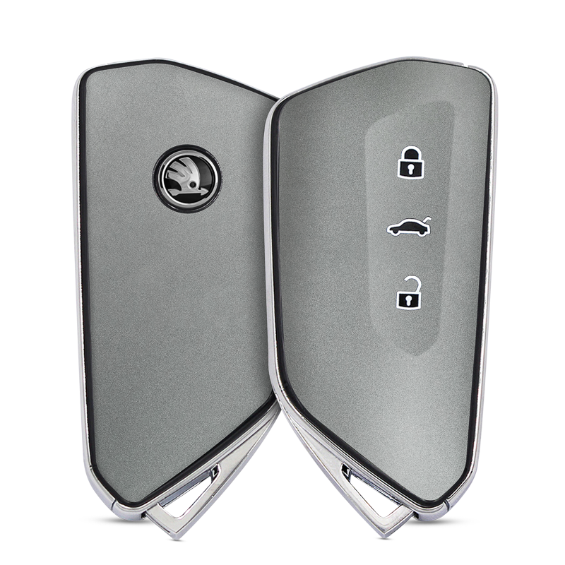 Satin Metiorite Silver Key-1