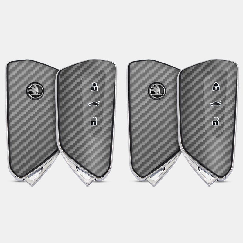 Carbon Fibre Grey Key-1 + Key-2