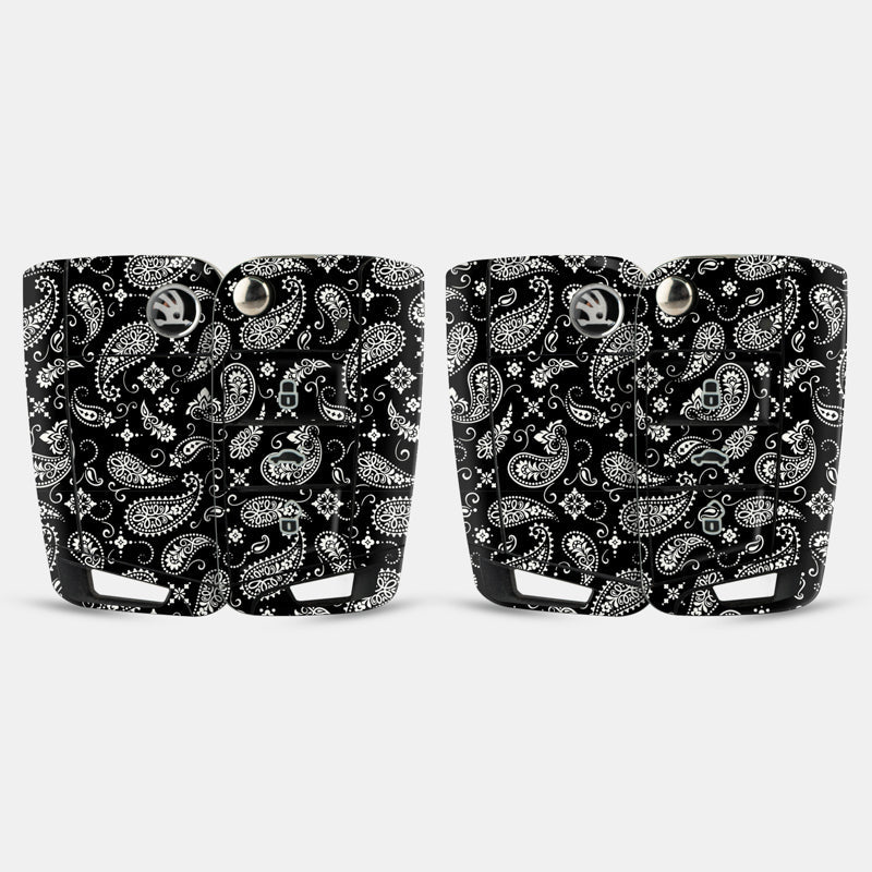 Black Paisley Key-1 + Key-2
