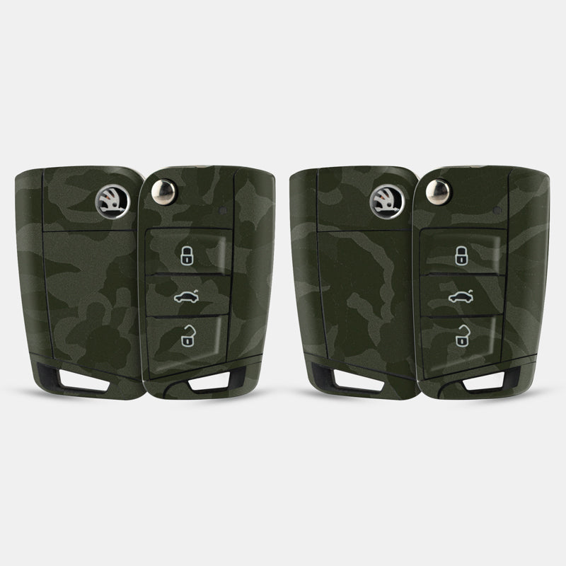 Green Camo Key-1 + Key-2