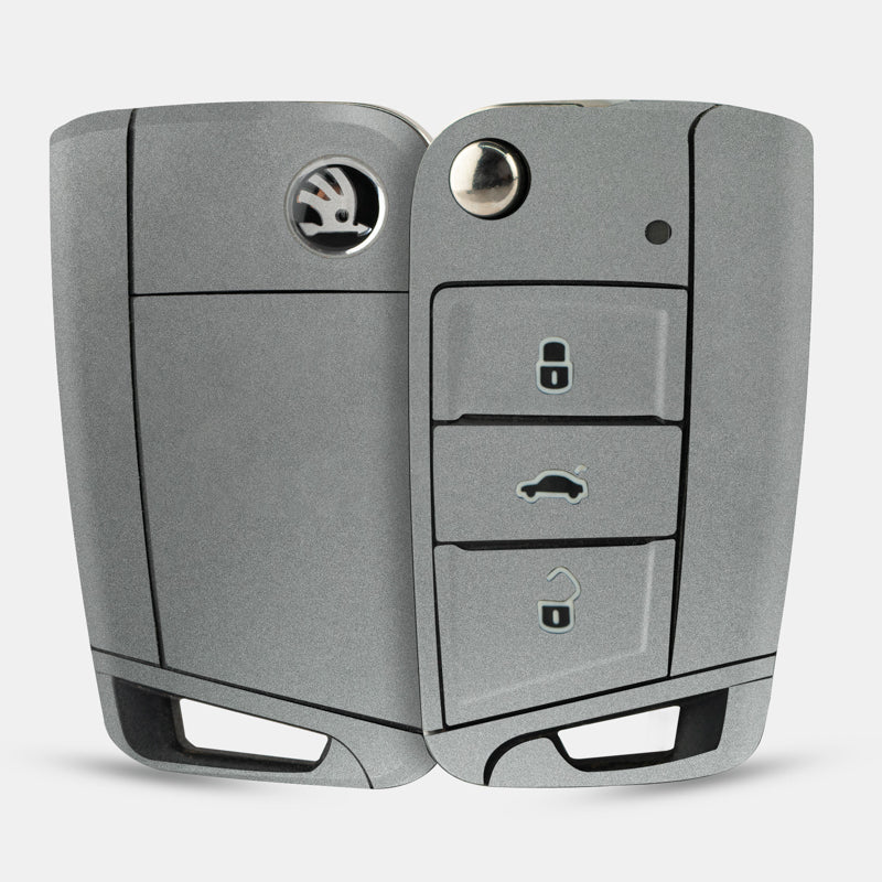 Satin Metiorite Silver Key-1