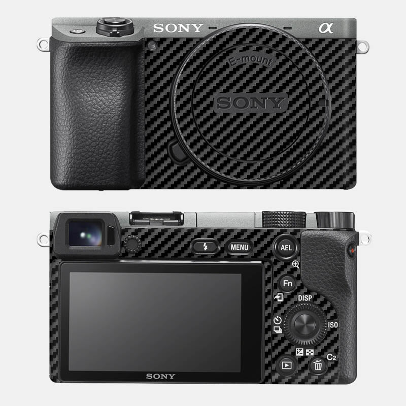 Retro Carbon Fibre Black Full Body